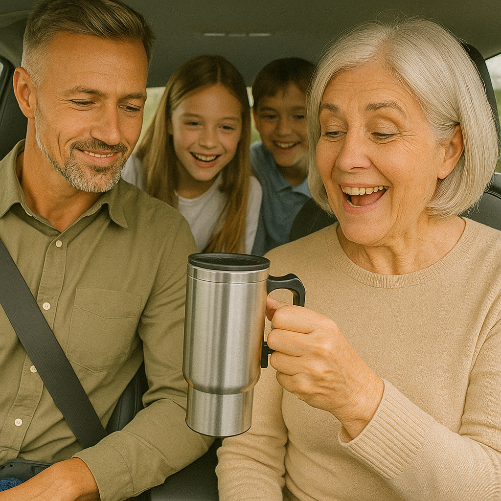 Taza Calentadora Eléctrica para Auto 🚗🔥