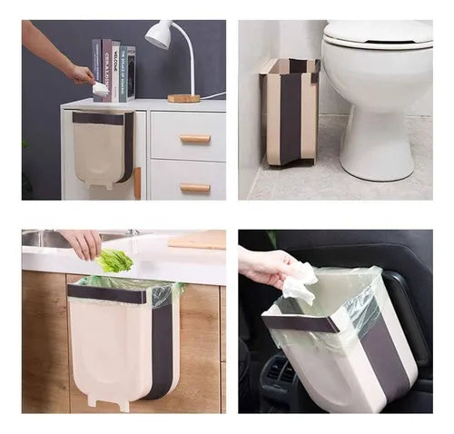BASURERO PLEGABLE + ENVIO GRATIS