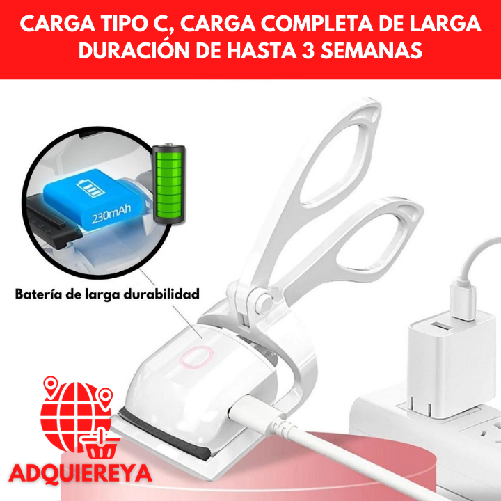 RIZADOR ELÉCTRICO DE PESTAÑAS